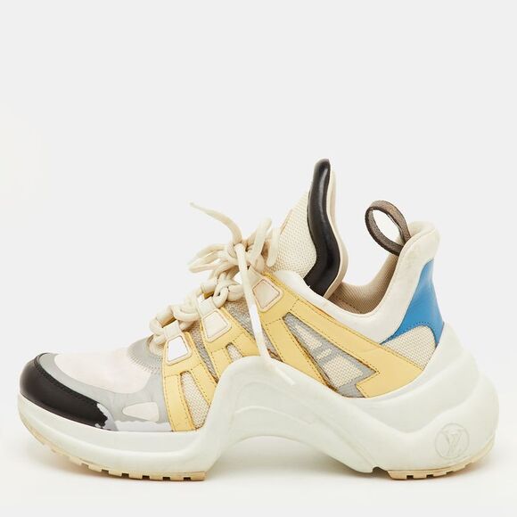 Louis Vuitton Archlight Size 37 Multicolor NylonFabric And Leather Sneakers